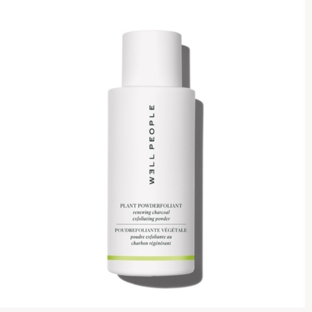 Brand New! Well People Plant Powderfoliant Renewing Charcoal‎ Exfoliating Powder